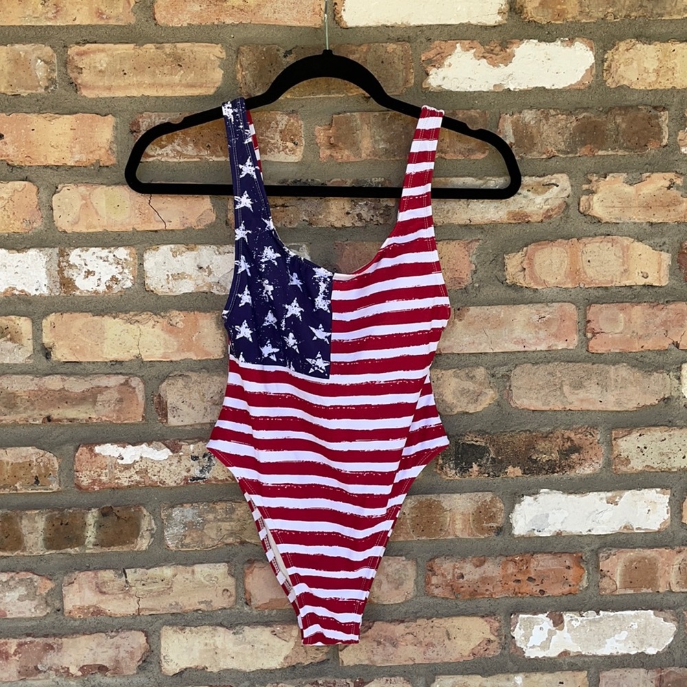American flag swimsuit!